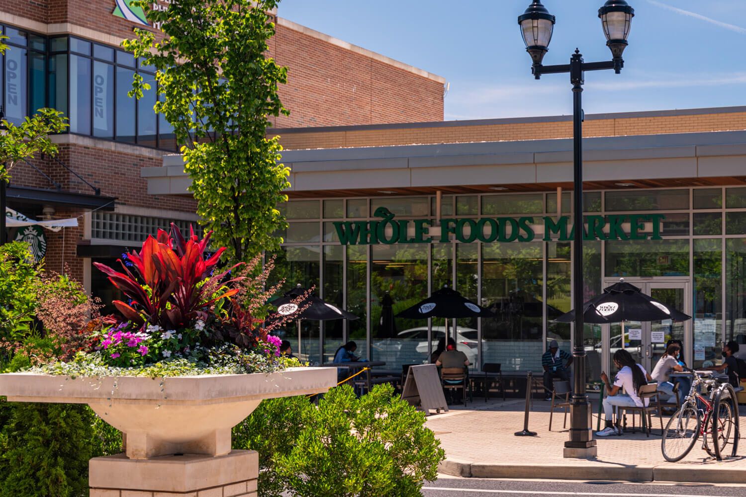 Whole Foods Market is right around the corner